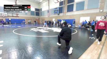 100lbs Champ. Round 4 - Najalia `Nala` Baublits, Eatonville (Girls) vs Sophia Villafana, Royal (Girls)