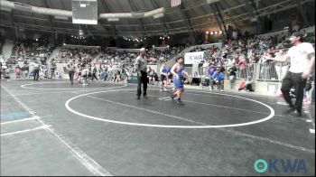 52 lbs Consolation - Logan Shumaker, F-5 Grappling vs Chaps Herman, Bartlesville Wrestling Club