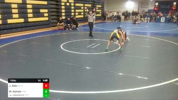 114 lbs Round Of 16 - Ejiro Montoya, Mt. Lebanon vs Charlie LaQuatra, North Allegheny