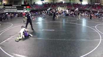 65 lbs Cons. Round 4 - Spencer Reyes, Wrestling With Character vs Boston Bowder, St Paul Youth Wrestling