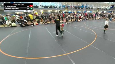 113 lbs Champ. Round 1 - Edward (ej) Smith, Unattached vs Ryland Aston, Unattached
