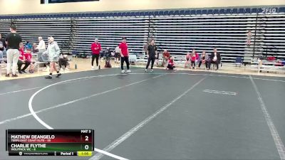 96 lbs Round 3 (6 Team) - Mathew DeAngelo, Terps East Coast Elite vs Charlie Flythe, Wolfpack WC