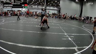 80 lbs Semis (4 Team) - Logan Burba, U2 Upstate Uprising vs Lou Rabelo, Cordoba Trained