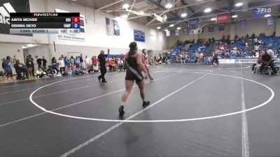 160 lbs Cons. Round 2 - Gemma Deyo, Campbellsville University vs Aniya Mciver, Delaware State