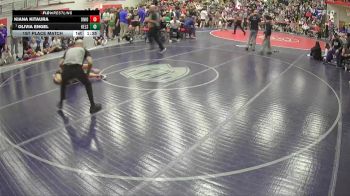 125 lbs 1st Place Match - Olivia Engel, Kelso vs Kiana Kitaura, Union