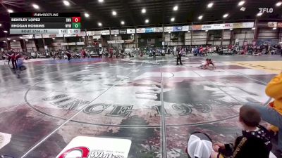 70 lbs Quarterfinal - Rhogan Robbins, Winner Youth Wrestling vs Bentley Lopez, Siouxland Wrestling Academy