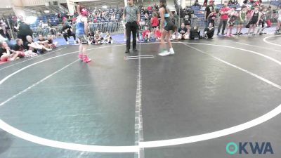 85 lbs Rr Rnd 1 - Alaura Lewis, Prime Wrestling vs Daisy Rosales, Amped Wrestling Club