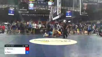 180 lbs Consi Of 16 #2 - Tristian Martinez, New Mexico vs Amanda Pace, New Jersey