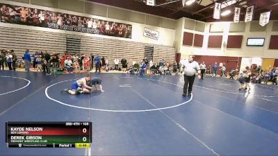 105 lbs Round 3 - Derek Gibson, Fremont Wrestling Club vs Kayde Nelson, Ben Lomond