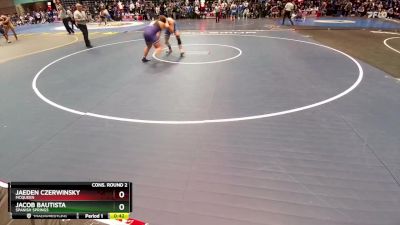 190 lbs Cons. Round 2 - Jaeden Czerwinsky, Mcqueen vs Jacob Bautista, Spanish Springs