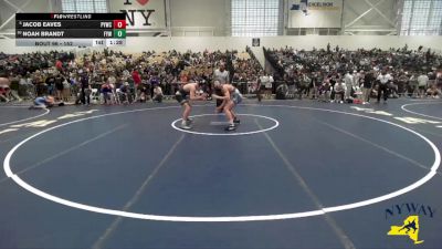 152 lbs Champ. Round 1 - Jacob Eaves, Penn Yan Wrestling Club vs Noah Brandt, Falconer Youth Wrestling