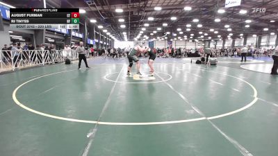 220 lbs Round Of 32 - August Furman, CT vs Rj Tinyes, NY
