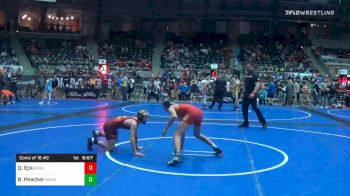 101 lbs Consolation - Owen Eck, Team Brawlers (KS) vs Braxton Peacher, Nebraska Wrestling Academy