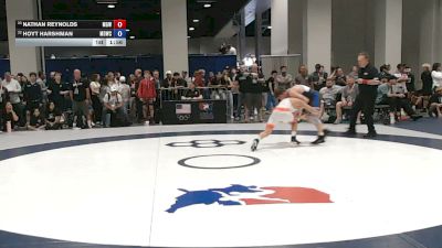 55 kg Champ. Rd Of 64 - Nathan Reynolds, Monster Garage Wrestling vs Hoyt Harshman, Mat Demon Wrestling Club