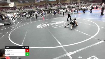 70 lbs Round Of 16 - Burl Dull, Mat Time vs Johnathan Millz, Pomona Elite