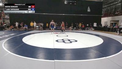 70 kg Cons. Sub-rd Of 64 - Justin Soriano, Dragon Wrestling Club vs Lain Yapoujian, Colorado