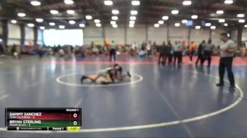 80 lbs Round 1 (6 Team) - Bryan Sterling, Minion Black vs Sammy Sanchez, Team California