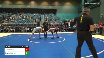160 lbs Quarterfinal - James Rowley, Crescent Valley vs Cael Valencia, St John Bosco