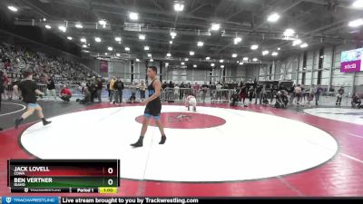 120 lbs Cons. Round 2 - Ben Vertner, Idaho vs Jack Lovell, COWA