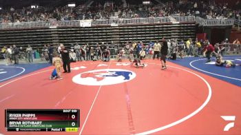 56 lbs Champ. Round 3 - Ryker Phipps, Windy City Wrestlers vs Bryar Rothbart, Buffalo Outlaws Wrestling Club