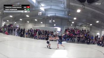 34 lbs Quarterfinal - Preston Christenson, St Paul Youth Wrestling vs Kace Thompson, Norfolk Jr Wrestling