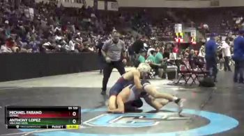 5A 120 lbs Cons. Round 2 - Anthony Lopez, Volcano Vista vs Michael Farano, Deming