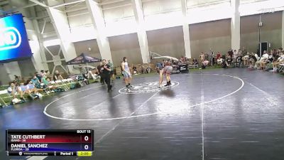 175 lbs Placement Matches (8 Team) - Tate Cuthbert, Idaho vs Daniel Sanchez, Florida