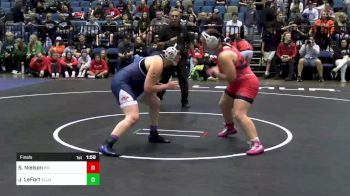 190 lbs Final - Sydnee Nielson, Bear River vs Juliana LeFort, Allen