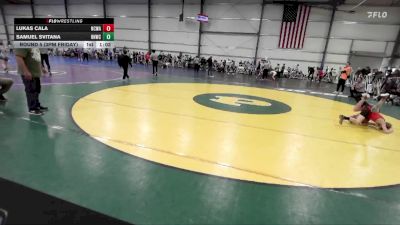 84 lbs Round 5 (3pm Friday) - Lukas Cala, NCWAY National Team vs Samuel Svitana, Rough House W.C.