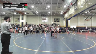 132 lbs Semifinal - Rileigh Fagan, Bristol-Plymouth vs Mia Marigliano, Franklin County