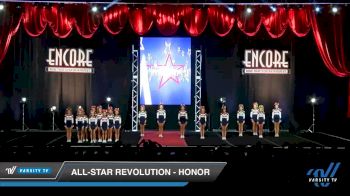 All-Star Revolution - HONOR [2019 Youth - Small 1 Day 2] 2019 Encore Championships Houston D1 D2