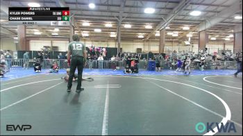 64-67 lbs Rr Rnd 1 - Kyler Powers, Southern Oklahoma Wrestling Club vs Chase Daniel, SEO Wrestling Club