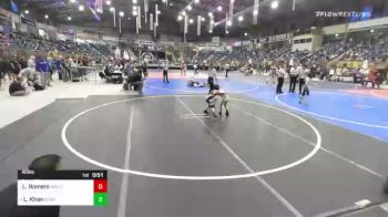 46 lbs Semifinal - Landon Romero, Monte Vista vs Landon Khan, Bear Cave