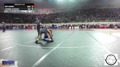 150 lbs Round Of 64 - Roy Banda, Ardmore Junior High vs Conner Jackson, Bixby