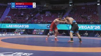 125 kg 1/4 Final - Andrei Bestaev, Russia vs Abolfazl Mohammad Mohammad Nezhad, Iran