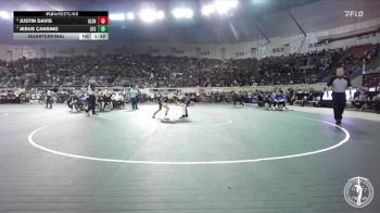B5A-106 lbs Quarterfinal - Jesus Cansino, Santa Fe South vs Justin Davis, Glenpool
