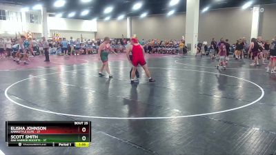 215 lbs Round 5 (10 Team) - Scott Smith, Oak Harbor Rockets vs Elisha Johnson, Hawkstyle Elite