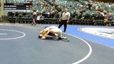 149 lbs Round Of 16 - Dylan Moreno, UNATT-Cal State Bakersfield vs Matthew Luna, Cal Poly