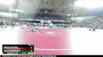 82 lbs Cons. Round 3 - Sawyer Berringer, Mat Demon Wrestling Club vs Harley Salcedo, Victory Wrestling-Central WA