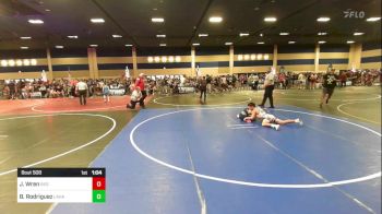 120 lbs Round Of 32 - Jadyn Wren, Red Wave WC vs Brennen Rey Rodriguez, Lahaina Strong