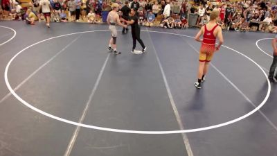 157 lbs Champ. Round 2 - Owen Klaas, WI vs Kaleb Mead, MN