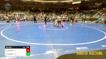 145 lbs Quarterfinal - Edgar Jimenez, Valiant Prep vs Jake Hughes, ARSENAL