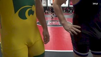 215 lbs Quarterfinal - Braxton Plants, Montezuma vs Logan Clark, CR Kennedy