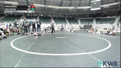 49 lbs 3rd Place - Piper Norrell, Prime Wrestling vs Rush Wilson, Keystone Kids Wrestling Club