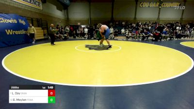 288 lbs Round Of 16 - Leland Day, Grandview (CO) vs Daniel Moylan, Poway