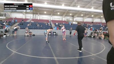 150 lbs Micah Engelman, Pennsylvania Red vs Gavin Cantera, Ohio
