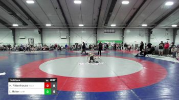 60 lbs 3rd Place - Hayzen Rittenhouse, Rockmart Takedown Club vs Lane Baker, Commerce Wrestling Club