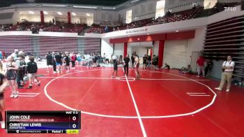 165 lbs Round 1 - John Cole, Norman Freestyle And Greco Club vs Christian Lewis, IceFighter U.