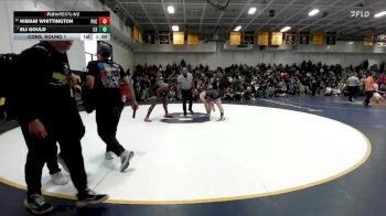 190 lbs Cons. Round 1 - Eli Gould, Canyon Springs vs Kimani Whittington, Pacific