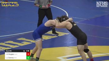 215 lbs Final - Aidan Buggey, North Allegheny vs Jake Conroy, Ringgold